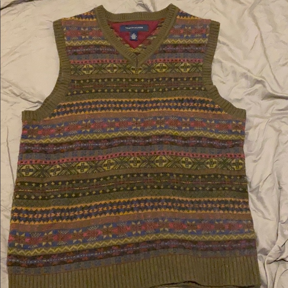 TOMMY HILFIGER WOOL VEST